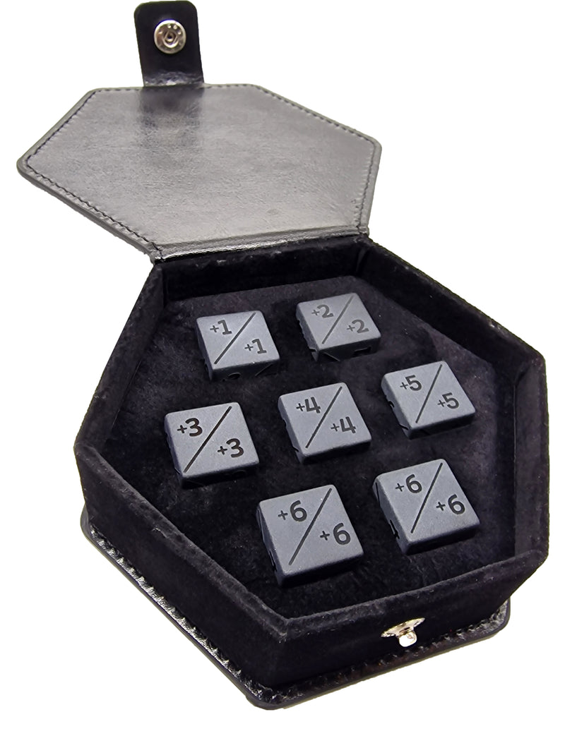 Obsidian D6 Counter-Dice