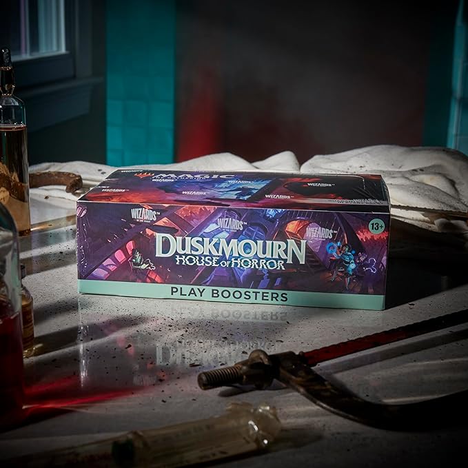 magic: the gathering duskmourn: house of horror play booster box Amazon.com: Magic: The Gathering Duskmourn: House of Horror Collector  Booster : Toys & Games