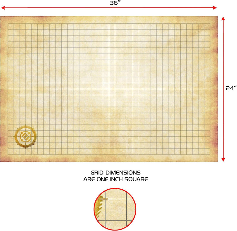RPG Grid Mat Campaign Kit