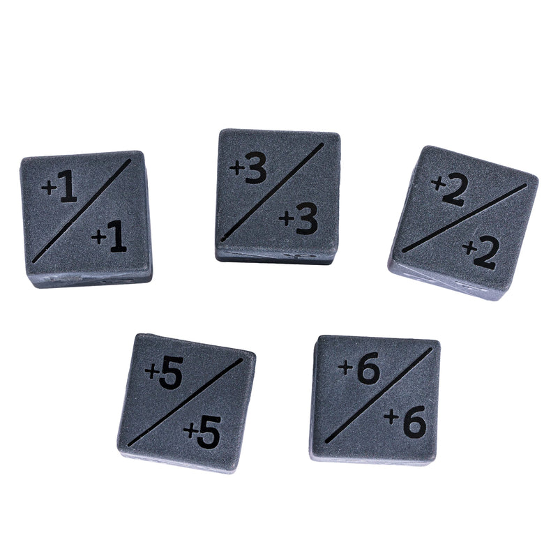 Obsidian D6 Counter-Dice