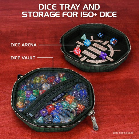 2in1 Dice Case Collector's Edition Green