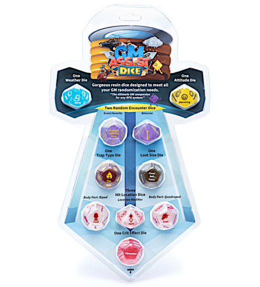 Game Master Lifebuoy: Professional dice set