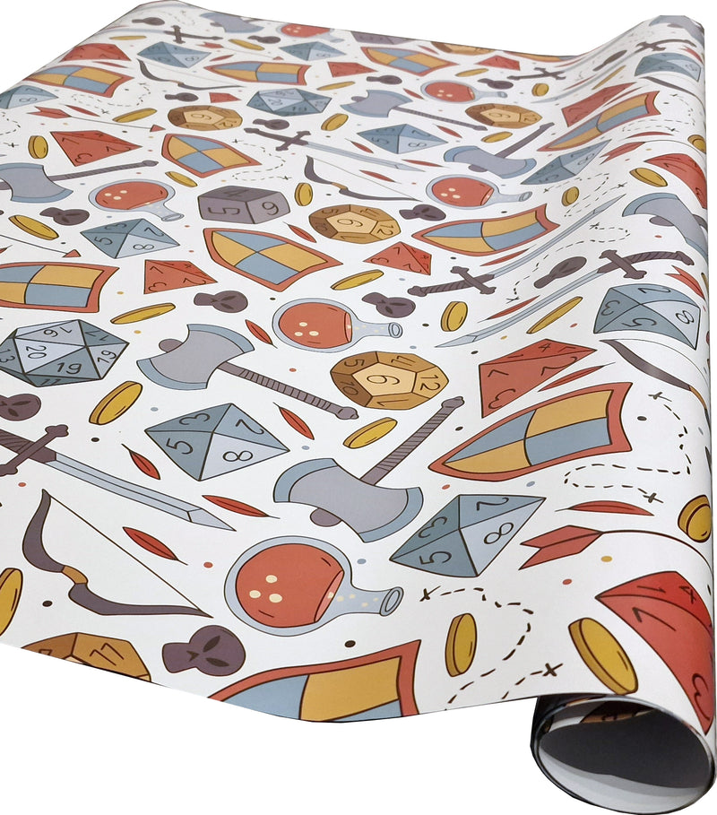 Wrapping paper cartoon style 100 x 140 cm