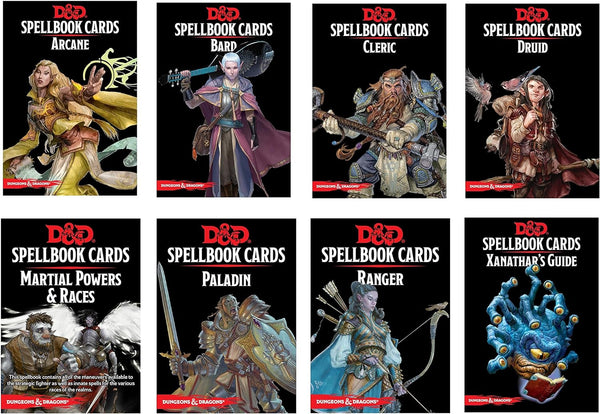 D&D Spellbook Cards Sets (ENG)
