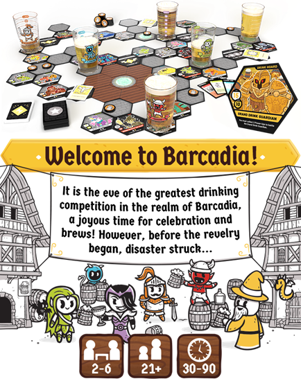 Heroes of Barcadia (base game and expansion)