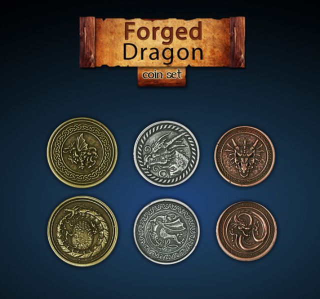 Forged Dragon Coin Set (24 pieces)
