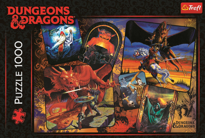 Puzzle The Origins of Dungeons & Dragons, 1000 pieces
