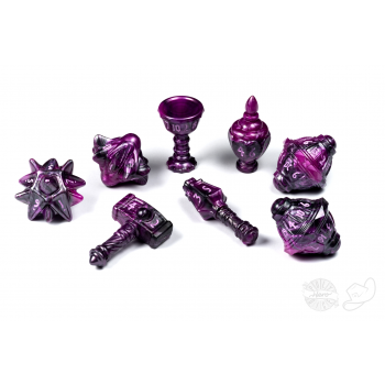 Polyhero Cleric Set (8 pieces) Vile Violet