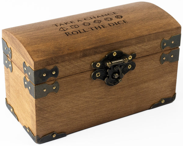Wooden chest for up to 45 Dice