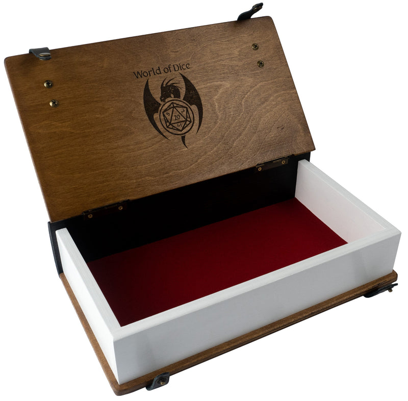 Wooden chest Book for up to 150 Dice
