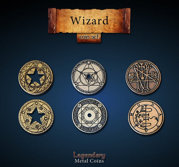 Wizard Coin Set (24 pieces)