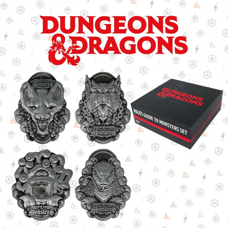 D&D Volo's Guide to Monsters medal set with gift box