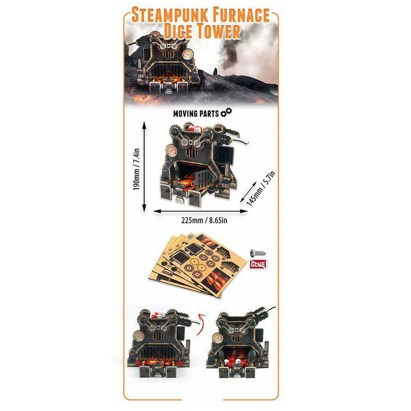 Würfelturm Steampunk Furnace