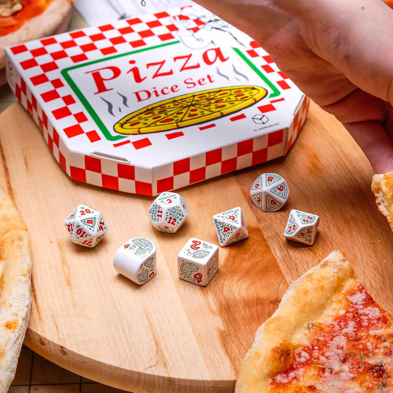 Pizza Dice Set Margherita & Pepperoni