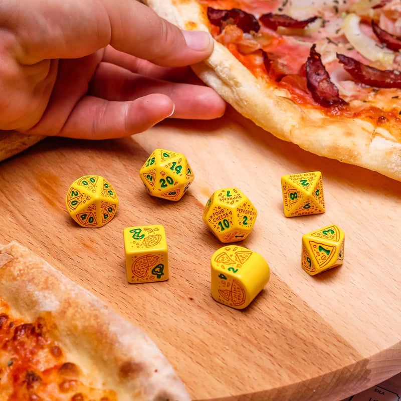 Pizza Dice Set Margherita & Pepperoni