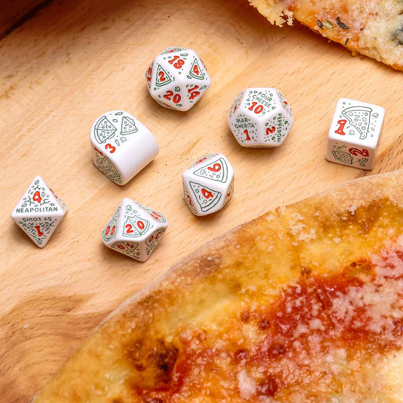 Pizza Dice Set Margherita & Pepperoni