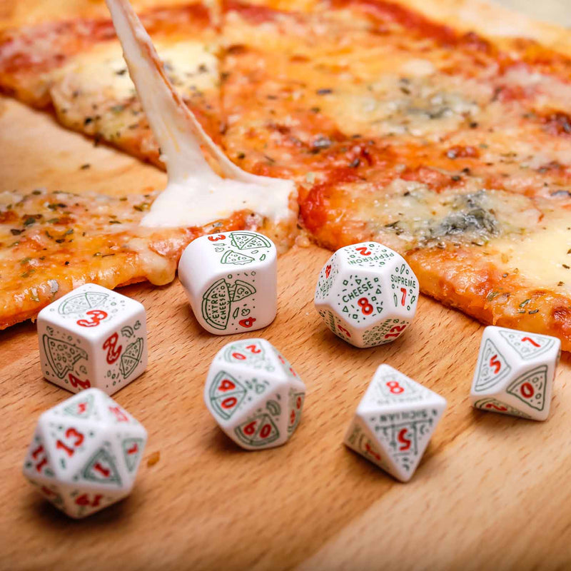 Pizza Dice Set Margherita & Pepperoni