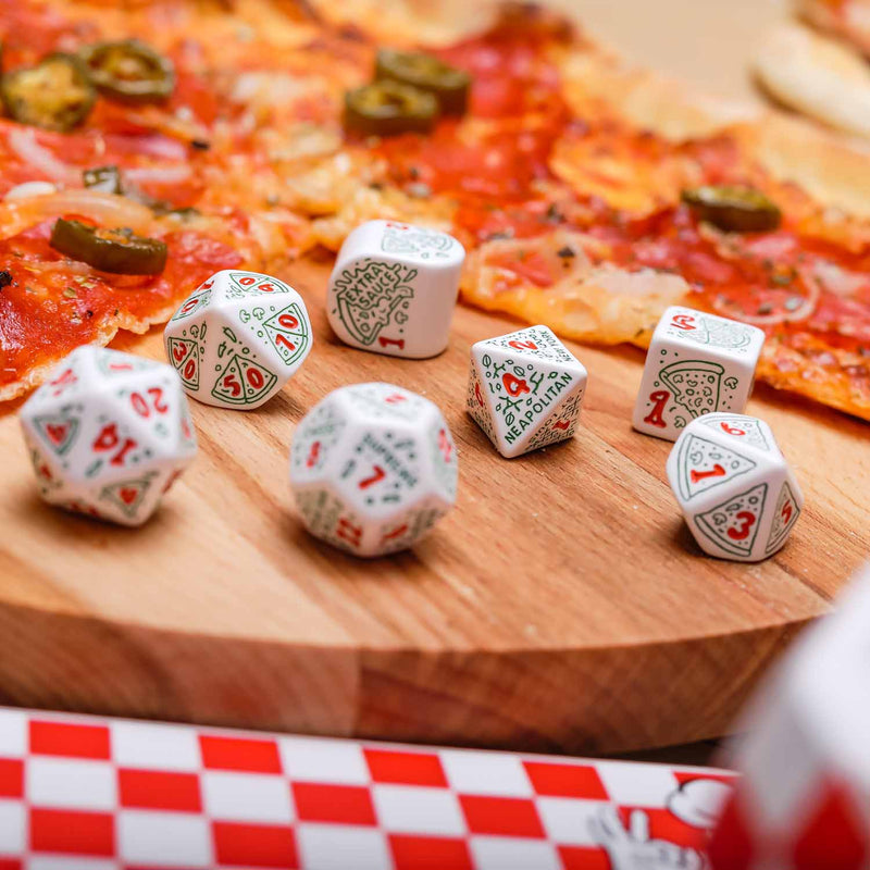 Pizza Dice Set Margherita & Pepperoni