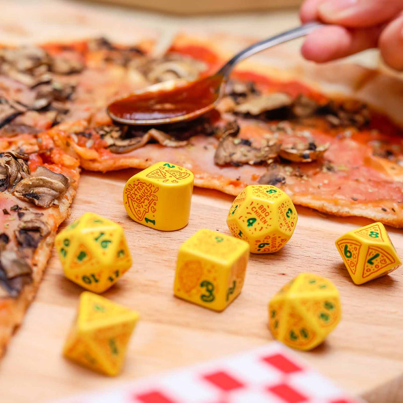 Pizza Dice Set Margherita & Pepperoni