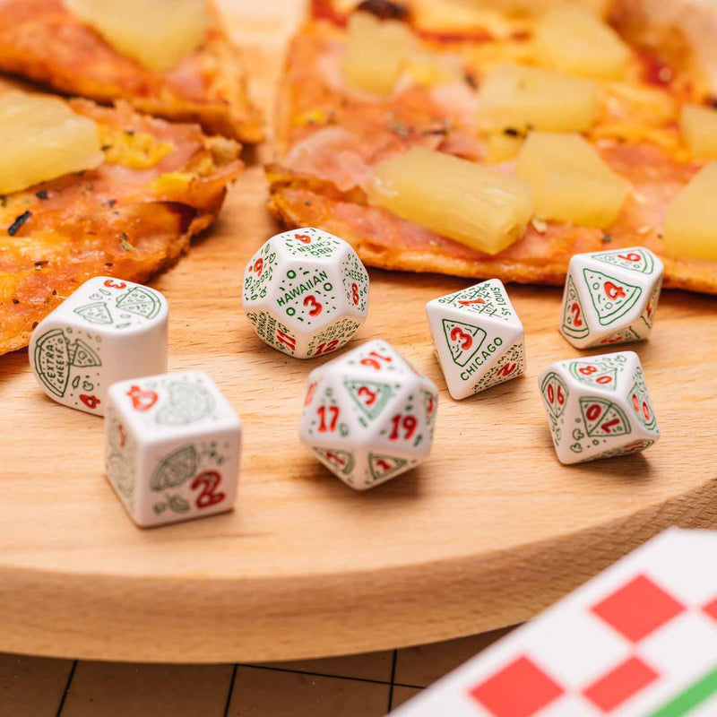 Pizza Dice Set Margherita & Pepperoni