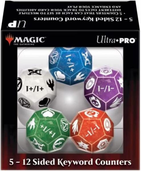 Magic: The Gathering 12-page keyword counter Dice