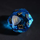 Dragon Gem - XL 30mm Glass D20 (Diamondcut) 