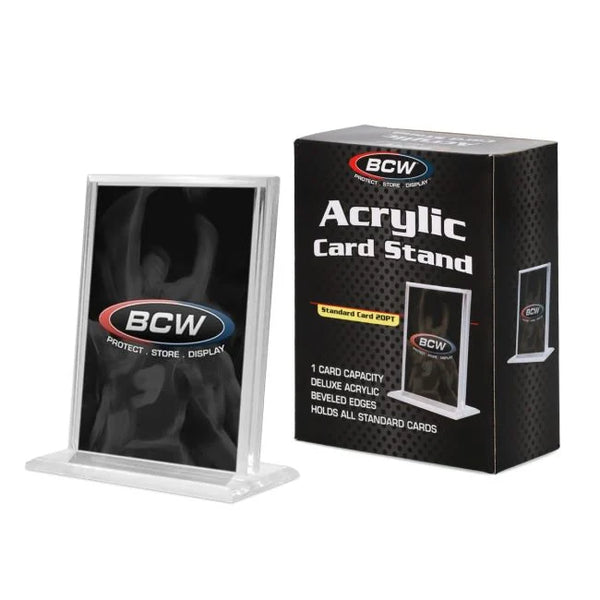 BCW Acrylic Card Stand - Vertical