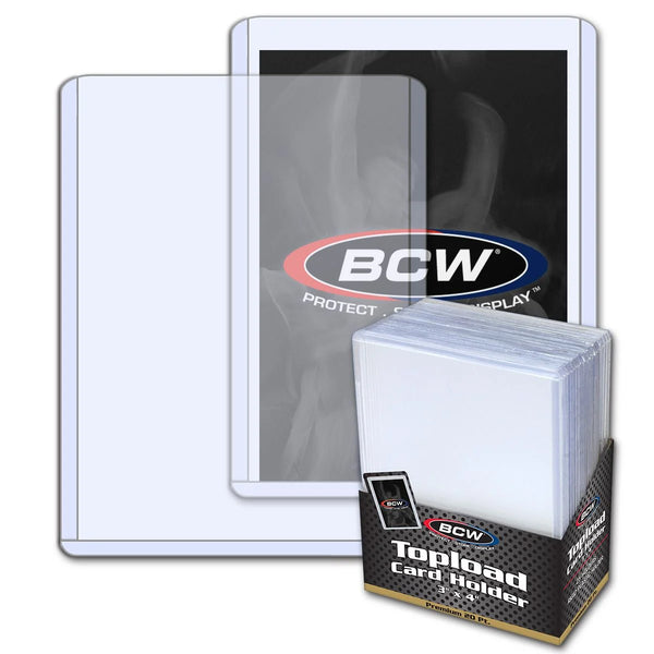 BCW Premium 3x4 Topload Card Holder