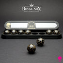 Orbidice Royal Nox – Black & Gold Edition (Dice Ball Set) 