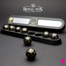 Orbidice Royal Nox – Black & Gold Edition (Dice Ball Set) 