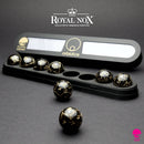 Orbidice Royal Nox – Black & Gold Edition (Dice Ball Set) 