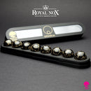 Orbidice Royal Nox – Black & Gold Edition (Dice Ball Set) 