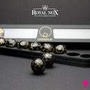 Orbidice Royal Nox – Black & Gold Edition (Dice Ball Set) 