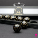 Orbidice Royal Nox – Black & Gold Edition (Dice Ball Set) 