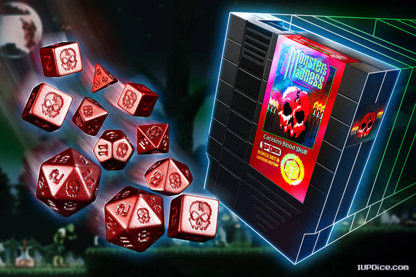 1UP-Dice: Cackling Skull