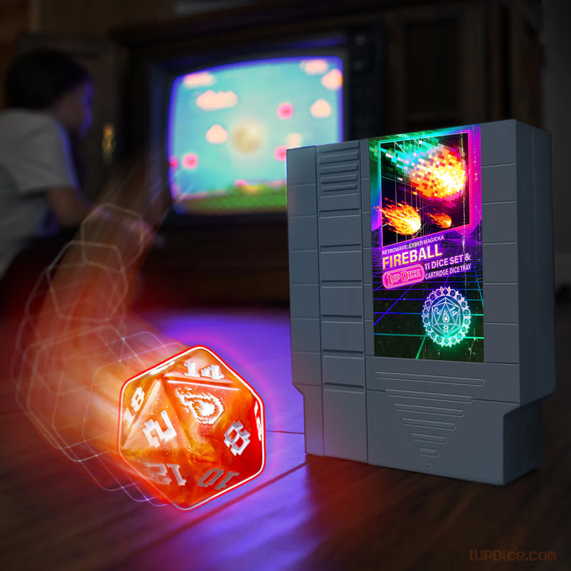 1UP-Dice: Fireball Set