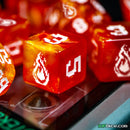 1UP-Dice: Fireball Set