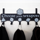 Door coat rack Choose your Weapon