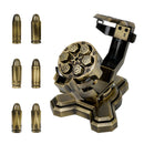 Bullet Nest - Metal Bullet Dice Set with Revolver Cylinder 