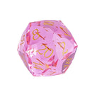 Dragon Gem - XL 30mm Glass D20 (Diamondcut) 