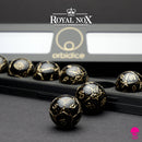 Orbidice Royal Nox – Black & Gold Edition (Dice Ball Set) 