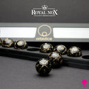 Orbidice Royal Nox – Black & Gold Edition (Dice Ball Set) 