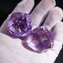 Dragon Gem - XL 30mm Glass D20 (Diamondcut) 