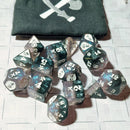 Weapon Damage Dice (14 Dice + bag)