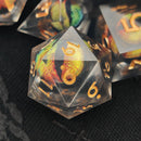 Rainbow Crystal Dragon Eye liquid cube set