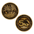D&D - Sammlermünze 50th Anniversary Antique Gold Coin