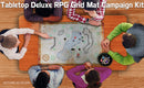 Premium RPG playmat set (embroidered and rubberized) 
