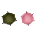 Würfelteller Hexagon