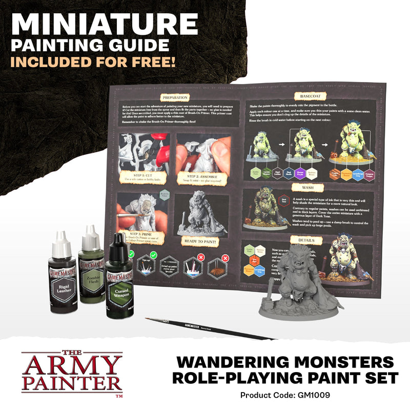 Warpaints Fanatics - Wandering Monsters Paint Set