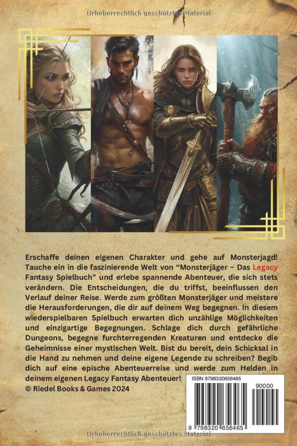 Monster Hunter: Legacy Fantasy Gamebook